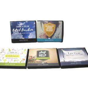 Lot of 5 CD Sets Joyce Meyer Christian Teaching 22 CD's In All See Details